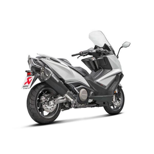 BLACK EDITION silenciosos Slip-on. Homologado Akrapovic. sky5so1hraassbl - Imagen 3
