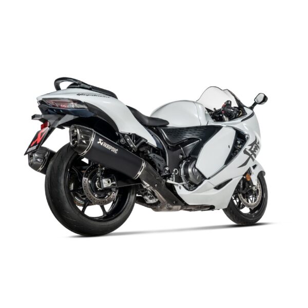 BLACK EDITION silenciosos Slip-on. Homologado Akrapovic. s-s13so4hraatbl - Imagen 3