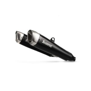 BLACK EDITION silenciosos Slip-on. Homologado Akrapovic. s-t12so2-hcqtbl