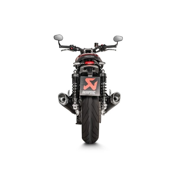BLACK EDITION silenciosos Slip-on. Homologado Akrapovic. s-t12so2-hcqtbl - Imagen 3