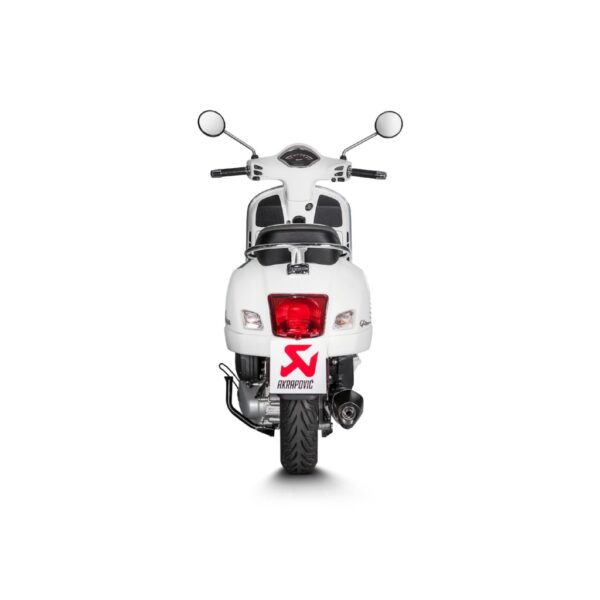 BLACK EDITION silenciosos Slip-on. Homologado Akrapovic. s-ve125so1-hzbl - Imagen 4