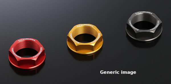 Steering Stem Nut M28xP1.0 Gold Yoshimura Japan. 623-199-5610